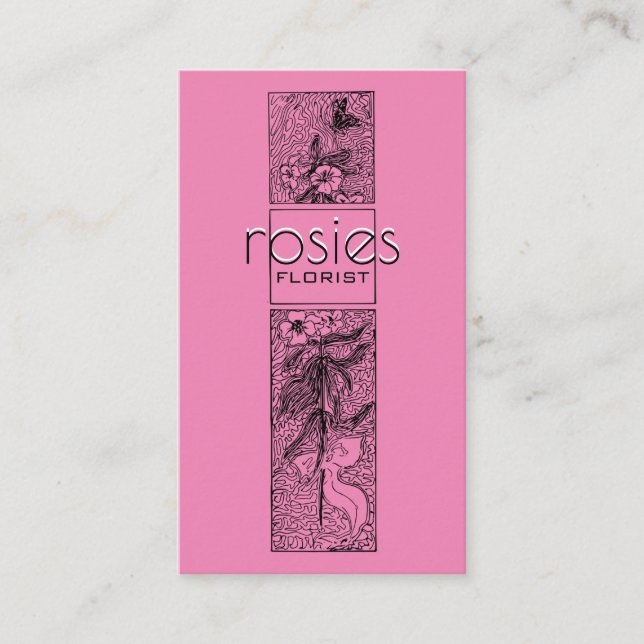 Florist Business Card (Front)