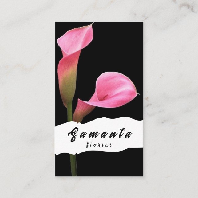 Florist Business Card (Front)