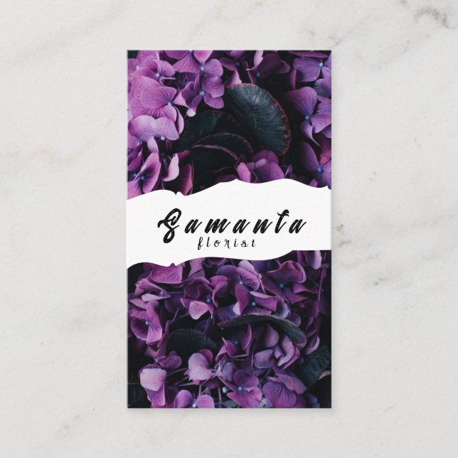 Florist Business Card (Front)