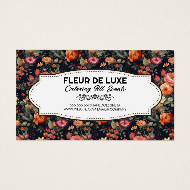 Florist | Elegant Flowers Background (Front)