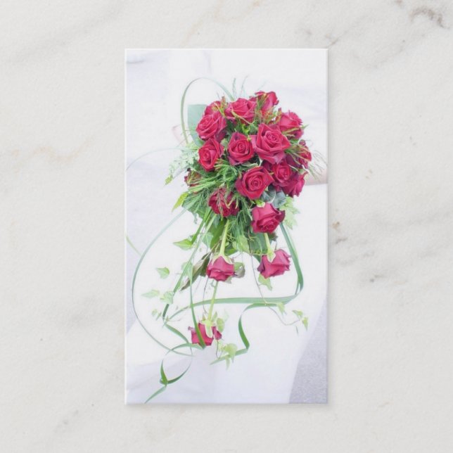 Florist/Flower Shop Business Card (Front)