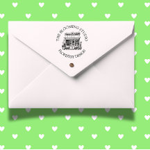 Florist Storefront Studio Rubber Stamp