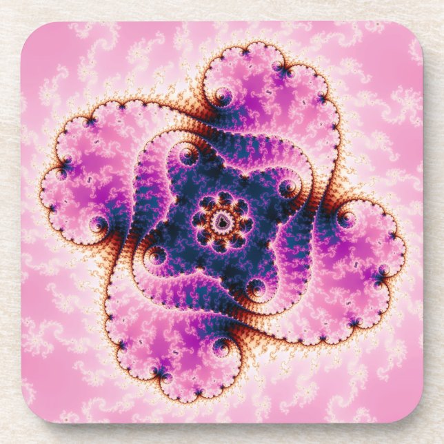 Florivet - Fractal Art Coaster (Front)