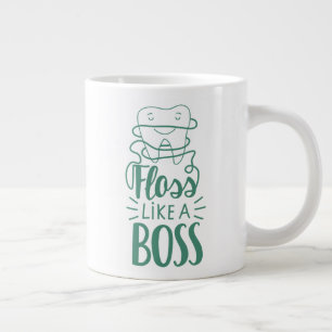 Floss Like A Boss Large Coffee Mug