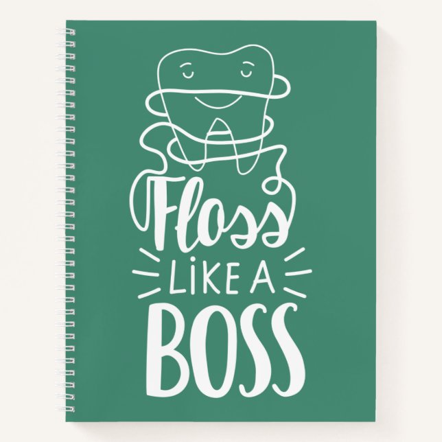 Floss Like A Boss Notebook (Front)