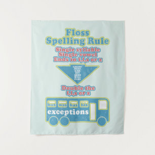 Floss Rule Phonics Learning English Language Tapestry