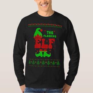 Flossing Elf Family Matching Ugly Sweater Christma