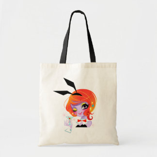 Flossy girl Tiny Tote Bag