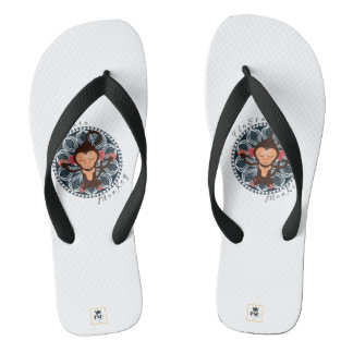 FloState Meditating Monkey Flip Flops Sandals