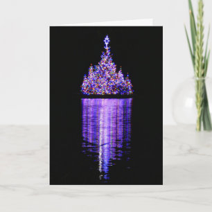 Flotilla of Christmas Trees, NYC - Card