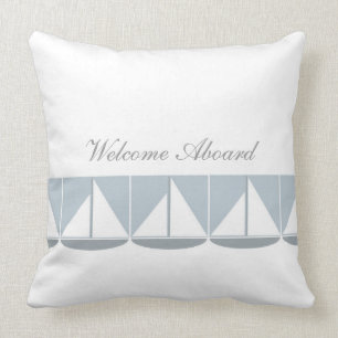 Flotilla Welcome Aboard cushion