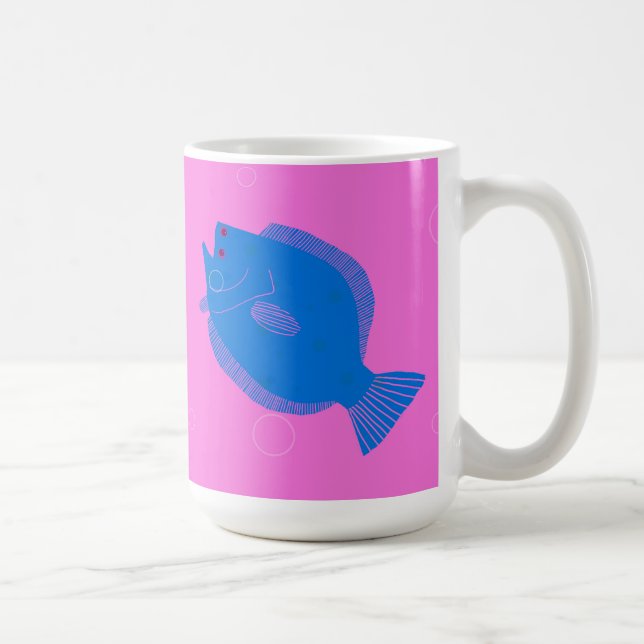 Flounder Always looks on the bright side Coffee Mug (Right)