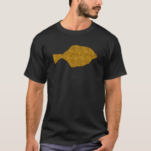 Flounder  For Women Girl Food Fish Fish Animal T-Shirt