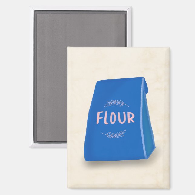 Flour Bag Magnet (Front/Back)
