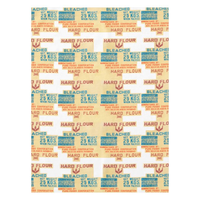 Flour Bags Tablecloth (Front)