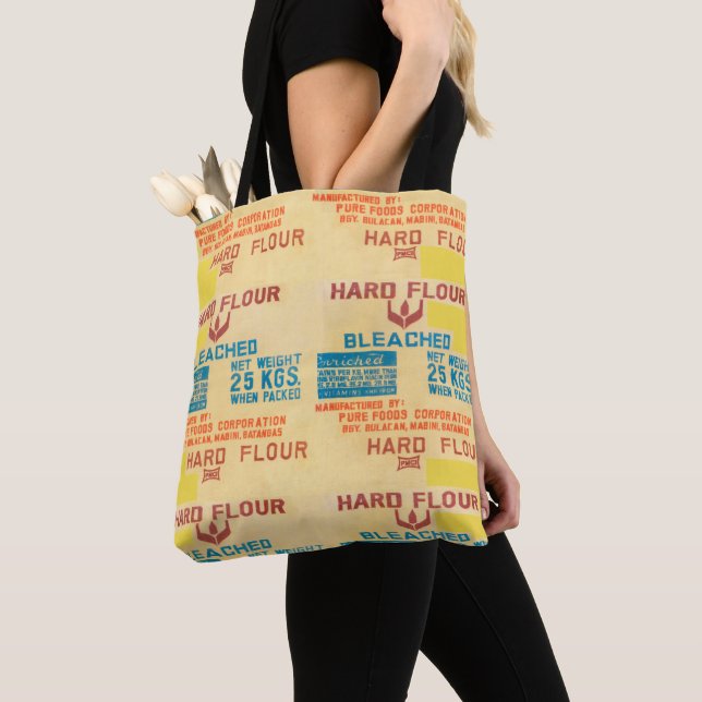 Flour Bags. Tote bag (Close Up)