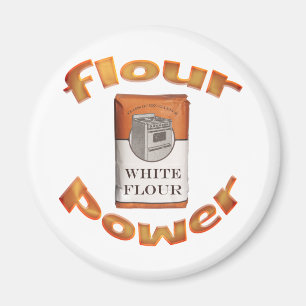 Flour Power Magnet
