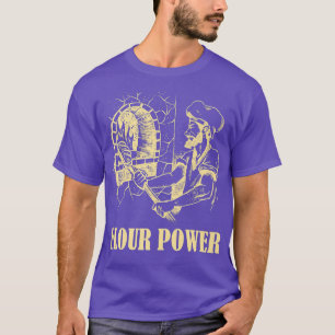 Flour power man at work baking bakery men  T-Shirt