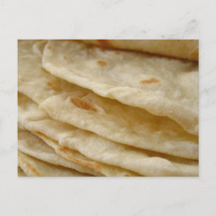 Flour Tortillas Postcard