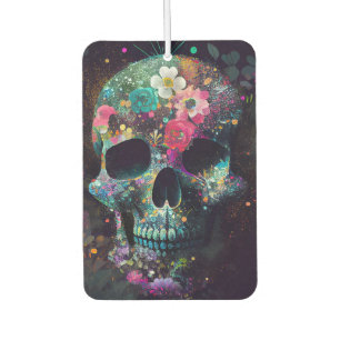 Flourish and Fade: A Celebration of Contrasts Car Air Freshener
