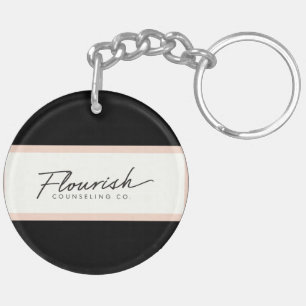 Flourish Counseling Co. Acrylic Keychain