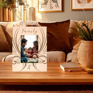 Flourish, Family and monogram Etched Frames