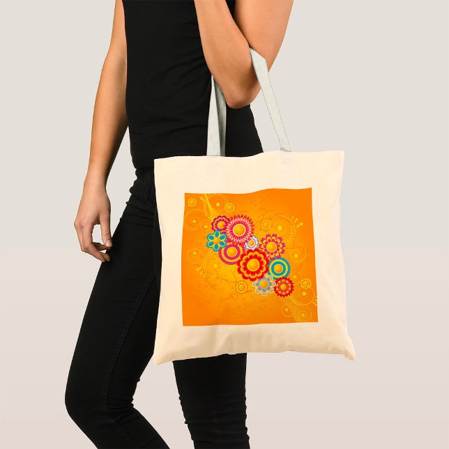 Flourish Flowers Tote Bag (Creator Uploaded)
