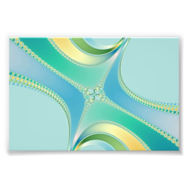 Flourish - Fractal Art Photo Print (Front)