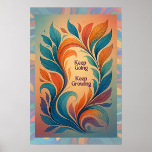 Flourish in Strength Poster