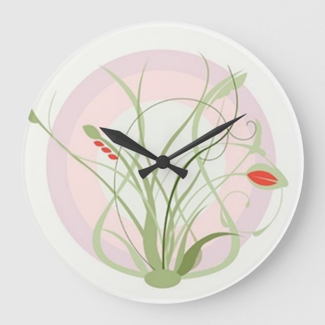 Flourish Wall Clock (Front)