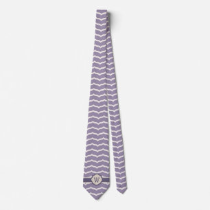 Flourished Zigzag Men's Neck Tie