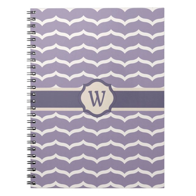 Flourished Zigzag Notebook (Front)