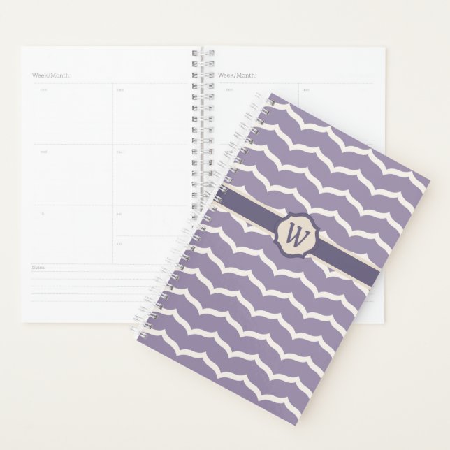 Flourished Zigzag Planner (Display)
