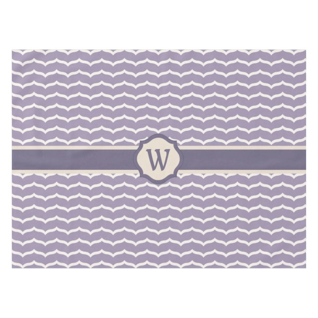 Flourished Zigzag Tablecloth (Front (Horizontal))