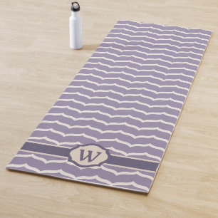 Flourished Zigzag Yoga Mat