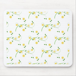 Flourishes and Flowers Mouse Pad