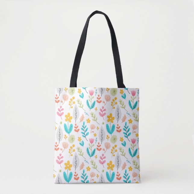 Flourishing Botanicals Tote Bag (Front)