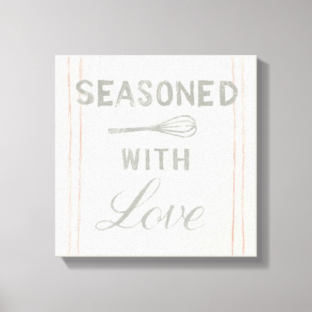 Floursack Kitchen VII Canvas Print (Front)
