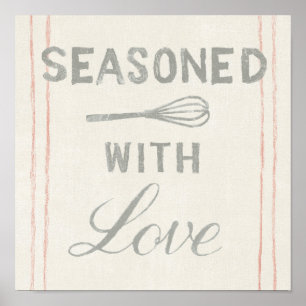 Floursack Kitchen VII Poster