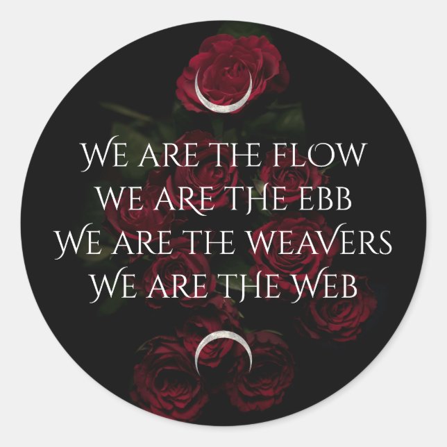 Flow and Ebb sticker (Front)