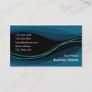 Flow Business Card (night blue)