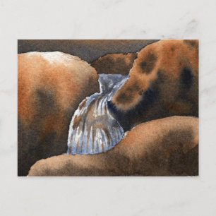"Flow" Country Roads Postcard