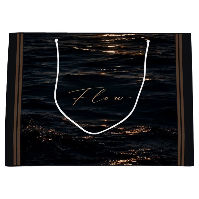 Flow - Deep Waters Large Gift Bag (Front)