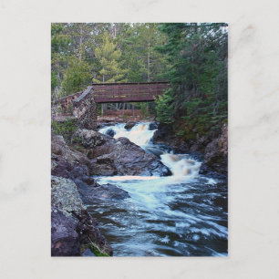 Flow From The Bridge Postcard