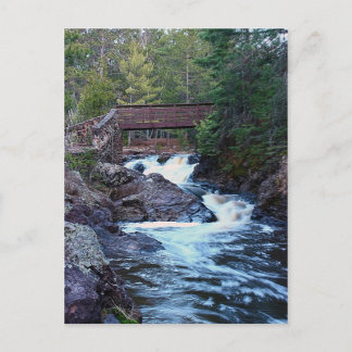 Flow From The Bridge Postcard