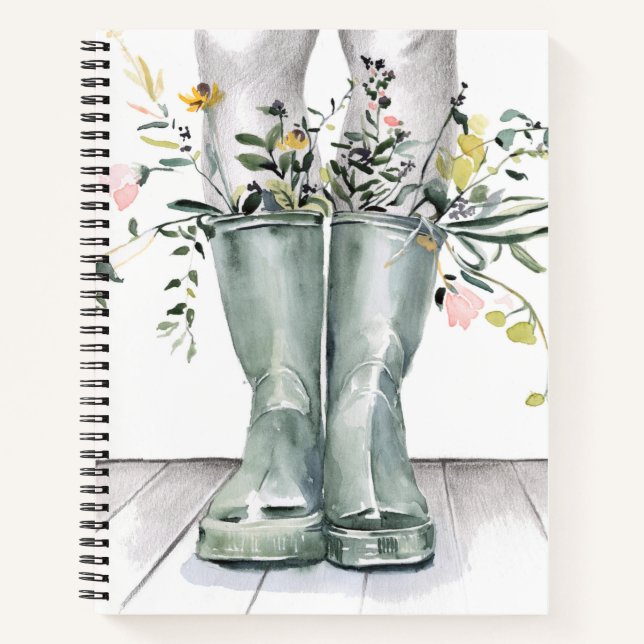 Flow & Grow II Notebook (Front)