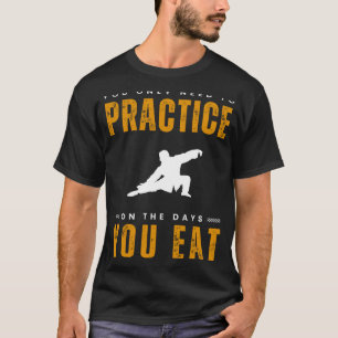 Flow into Laughter with Tai Chi Practice Tee  Fin