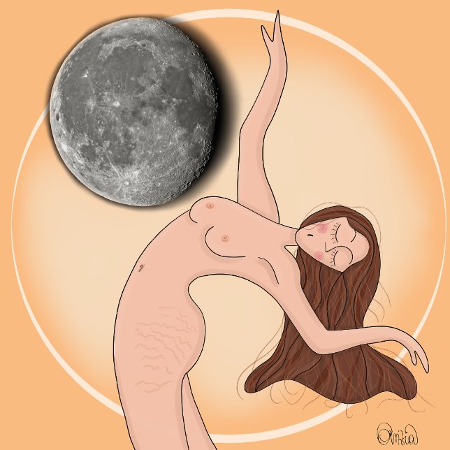 Flow of Time – Artistic Woman Wall Clock (No AI) (Creator Uploaded)