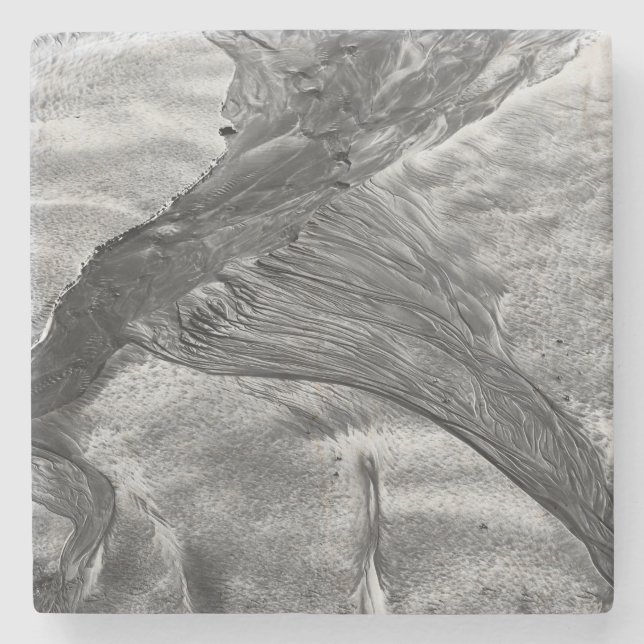 Flow Pattern 2 Stone Coaster (Front)