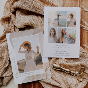 Flow   Photo Graduation Announcement & Invite
